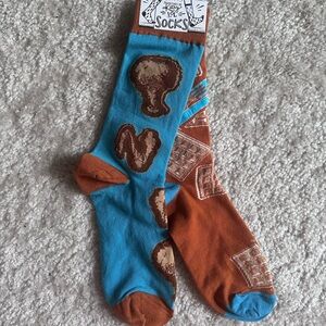 Primitives By Kathy - Chicken and Waffles Socks